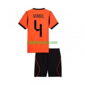 Nizozemska Virgil van Dijk 4 Domaći Dječji Nogometni Dres World Cup 2026